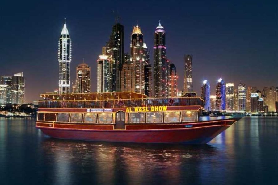 Arabian Dhow Cruise with Dinner Dubai